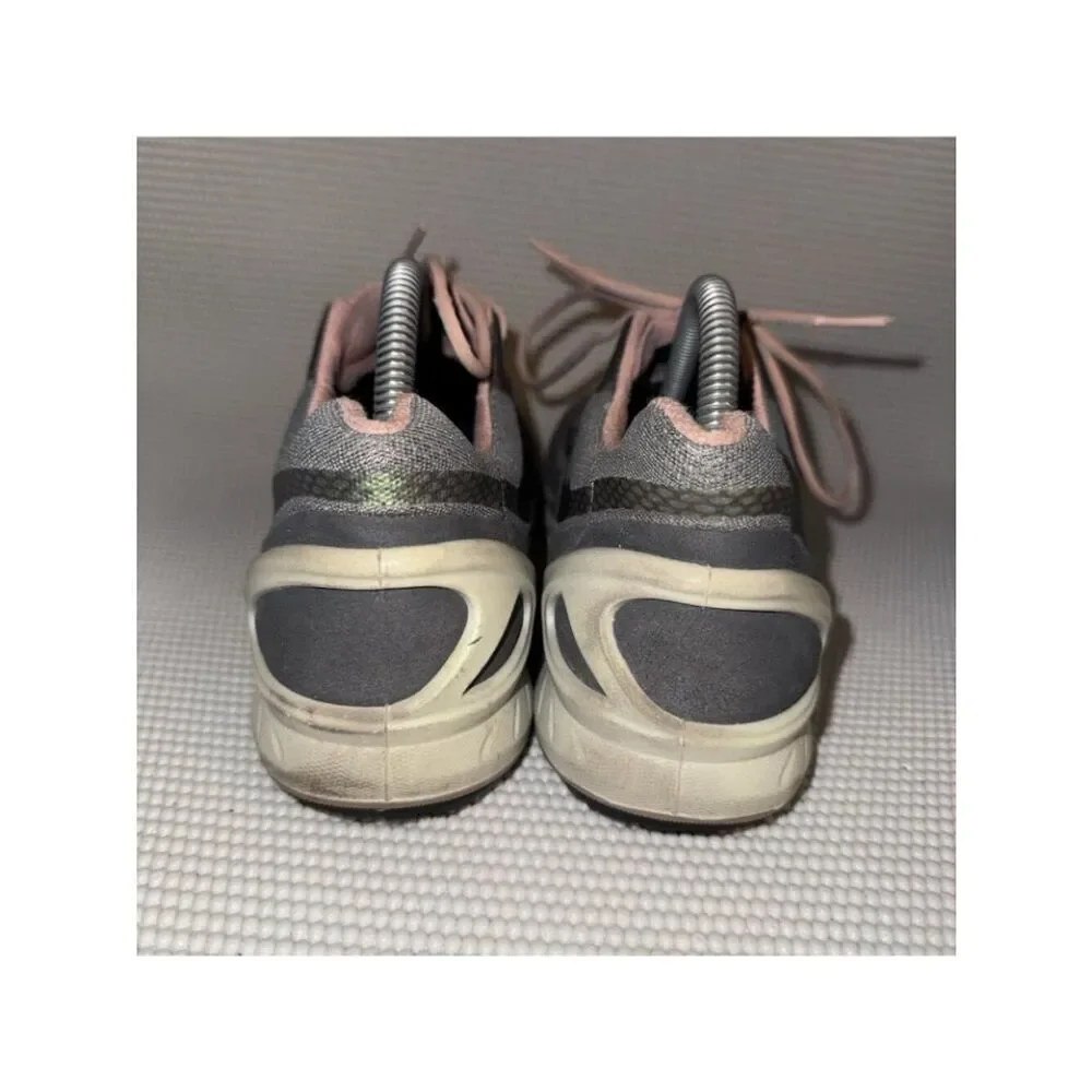 Ecco Biom Fjuel Racer Green Gray Peach Athletic Shoes Sneakers Women’s Size 10